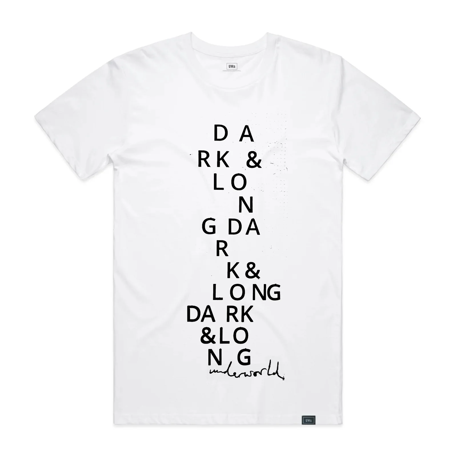 Dark & Long (Dark Train) T-Shirt in White